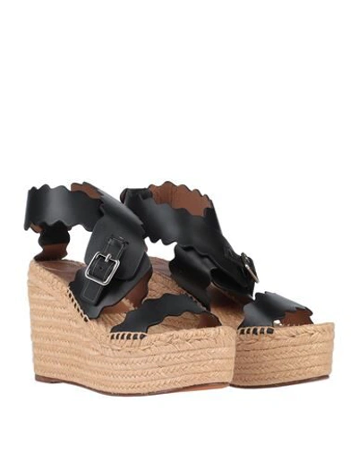 Chloé Espadrilles In Black