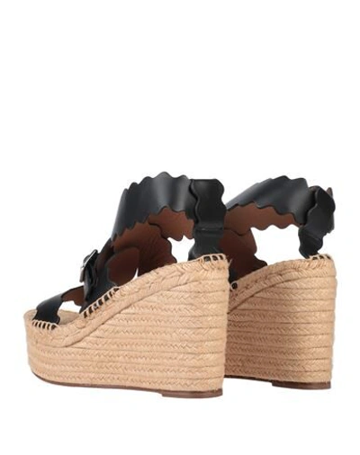 Chloé Espadrilles In Black