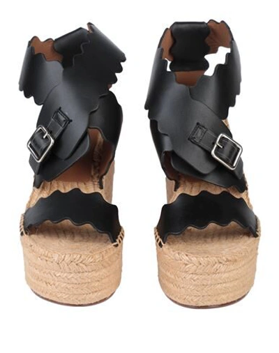 Chloé Espadrilles In Black