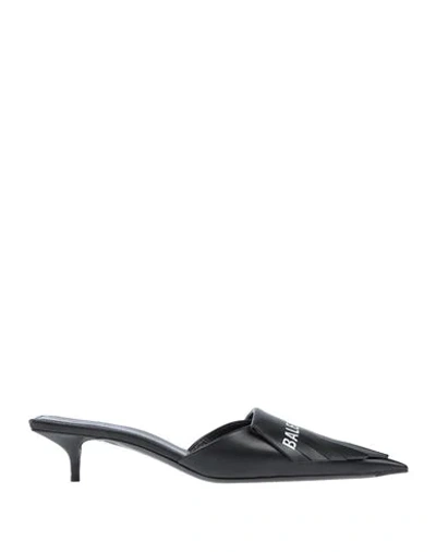 Shop Balenciaga Mules & Clogs In Black