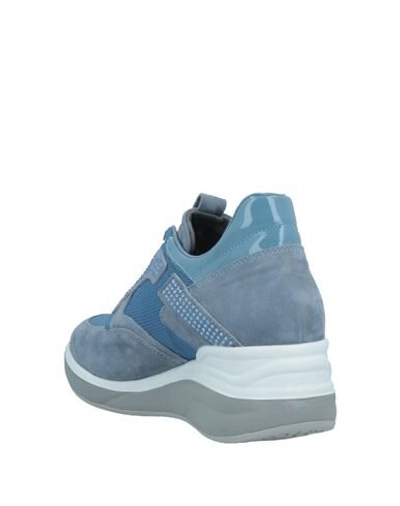 Shop Cesare Paciotti 4us Sneakers In Pastel Blue