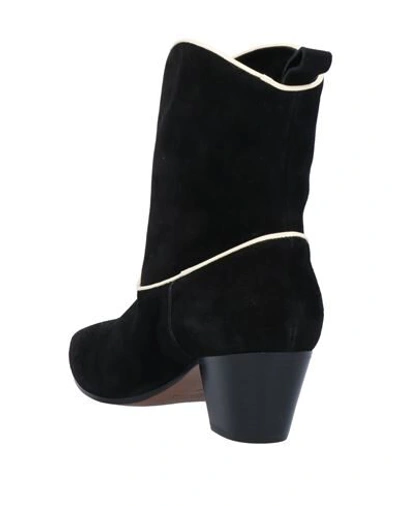 Shop L'autre Chose L' Autre Chose Woman Ankle Boots Black Size 6 Soft Leather