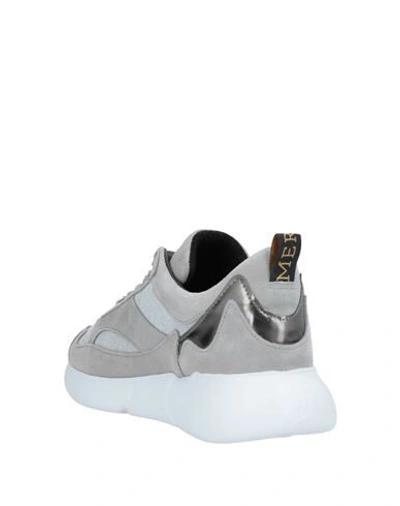 Shop Mercer Amsterdam Sneakers In Light Grey