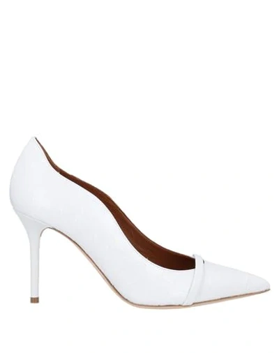 Shop Malone Souliers Pumps In White