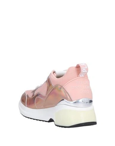 Shop Replay Sneakers In Pink