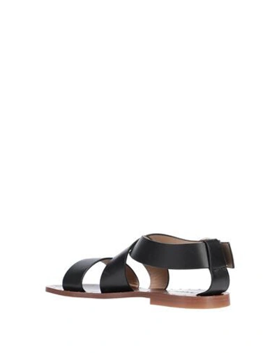 Shop Doucal's Woman Sandals Black Size 6 Soft Leather