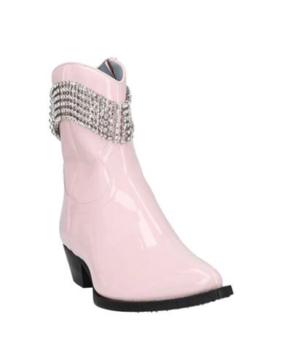 Shop Chiara Ferragni Ankle Boots In Pink