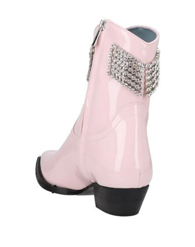 Shop Chiara Ferragni Ankle Boots In Pink