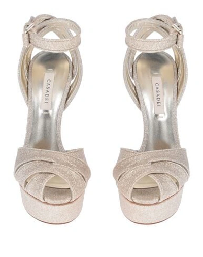 Casadei Sandals In Grey