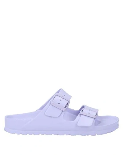 Birkenstock Sandals In Purple