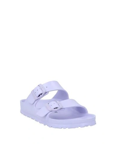 Birkenstock Sandals In Purple