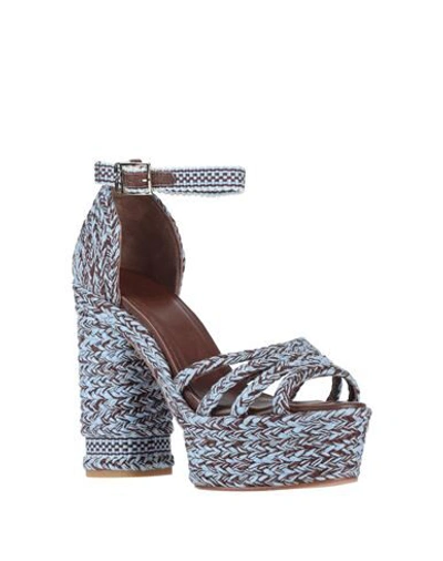 Shop Antolina Paris Sandals In Sky Blue