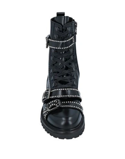 Shop Christian Pellizzari Ankle Boots In Black