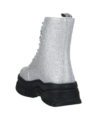 Shop Chiara Ferragni Ankle Boots In Silver