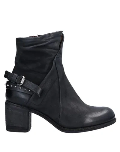 Shop A.s. 98 Ankle Boots In Black