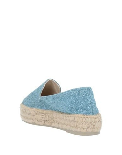 Shop Manebi Espadrilles In Sky Blue