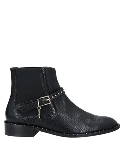 Shop Patrizia Pepe Ankle Boots In Black