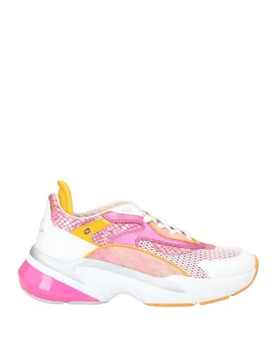 Shop Lotto Leggenda Sneakers In Fuchsia