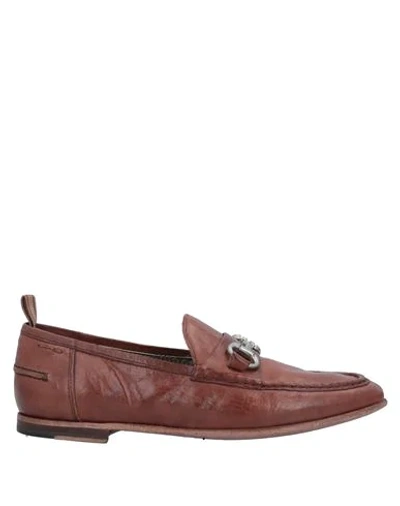 Shop Alexander Hotto Loafers In Brown