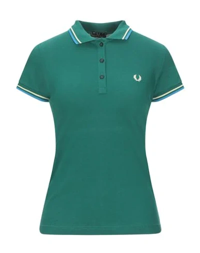 Shop Fred Perry Polo Shirt In Green