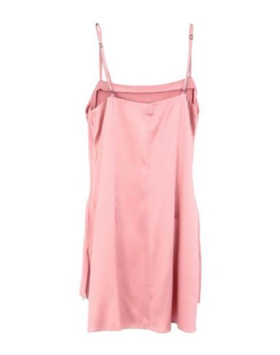 Shop Brunello Cucinelli Woman Top Pastel Pink Size M Silk, Elastane, Brass, Ecobrass