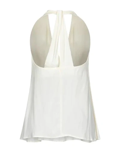 Shop Ottod'ame Tops In Ivory