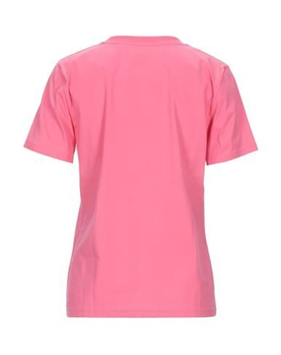Shop Alberta Ferretti Woman T-shirt Fuchsia Size M Organic Cotton In Pink