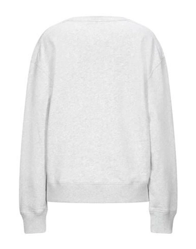 Shop Chloé Woman Sweatshirt Light Grey Size M Cotton, Elastane