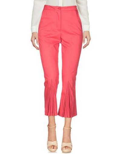 Shop Nora Barth Woman Pants Red Size 4 Cotton, Elastane