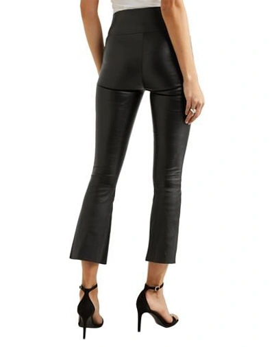 Sprwmn French Leather Ankle Legging In Black In Black