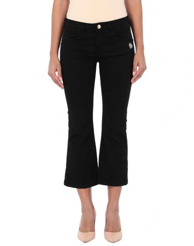 My Twin Twinset Cropped Pants In Black