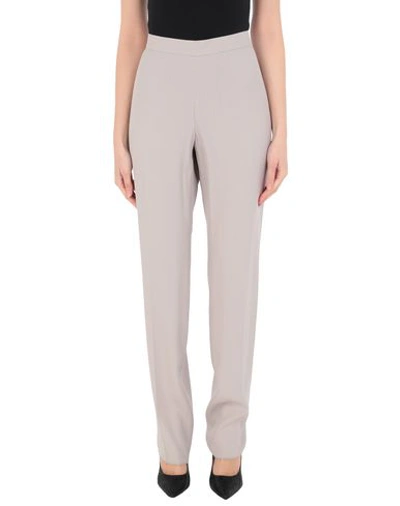 Shop Diana Gallesi Woman Pants Dove Grey Size 6 Acetate, Viscose