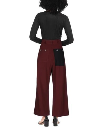Shop Alysi Woman Pants Brick Red Size 6 Polyester, Viscose, Elastane
