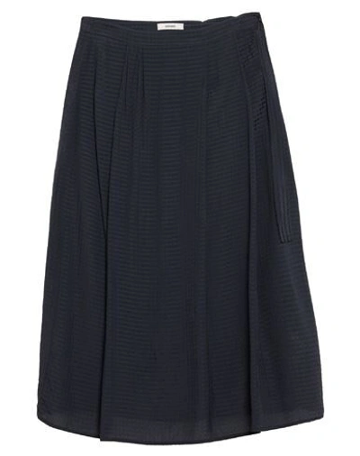 Shop Humanoid Long Skirts In Dark Blue