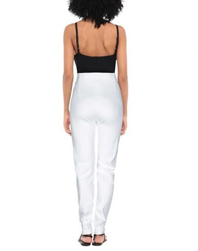 Shop Anna Seravalli Woman Pants White Size 4 Viscose, Polyamide, Elastane