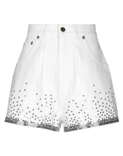 Shop Alberta Ferretti Shorts & Bermuda Shorts In White