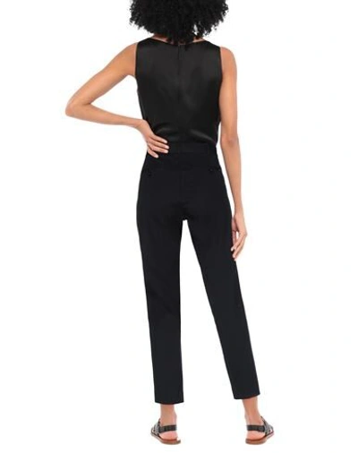 Shop Polo Ralph Lauren Woman Pants Black Size 12 Cotton, Viscose, Elastane