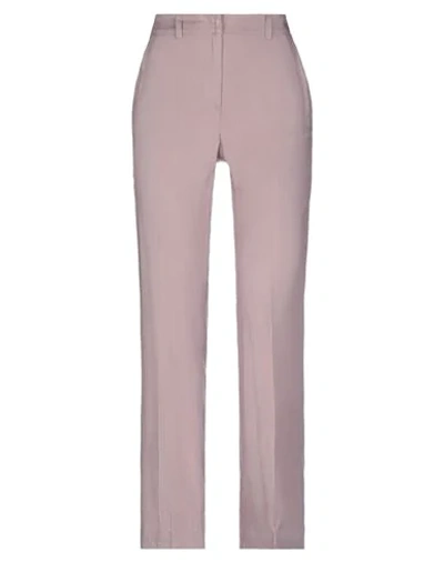Shop Hebe Studio Woman Pants Blush Size 2 Viscose In Pink