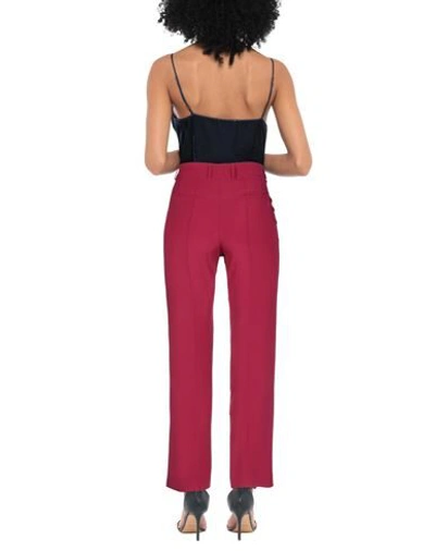 Shop Hebe Studio Woman Pants Fuchsia Size 6 Viscose In Pink