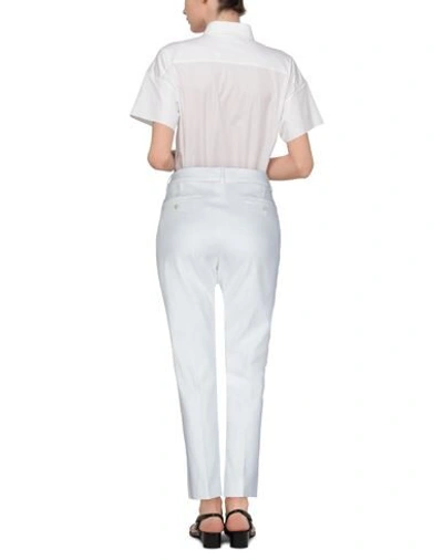 Shop Weekend Max Mara Casual Pants In White