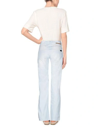 Shop Daniele Alessandrini Pants In Sky Blue