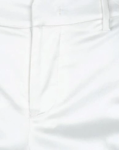 Shop Pt Torino Woman Pants White Size 4 Cotton, Viscose, Elastane