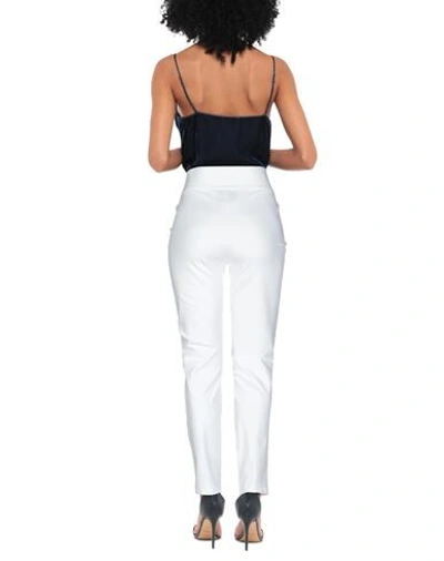 Shop Peuterey Woman Pants White Size 6 Polyamide, Elastane