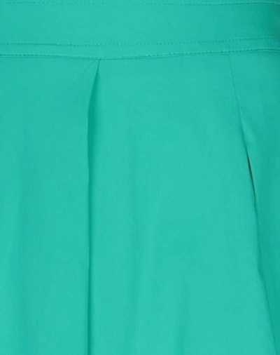 Shop Anna Seravalli 3/4-length Shorts In Green