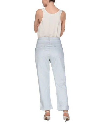 Shop Dismero Woman Pants Sky Blue Size 28 Cotton, Polyester, Elastane