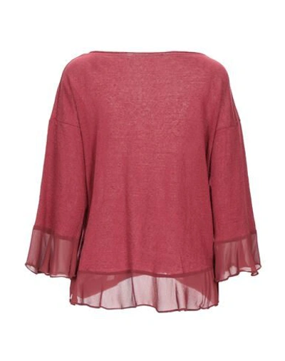 Kaos Jeans Sweater In Red