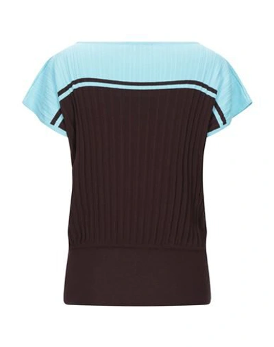 Shop Beatrice B Beatrice.b Sweaters In Turquoise