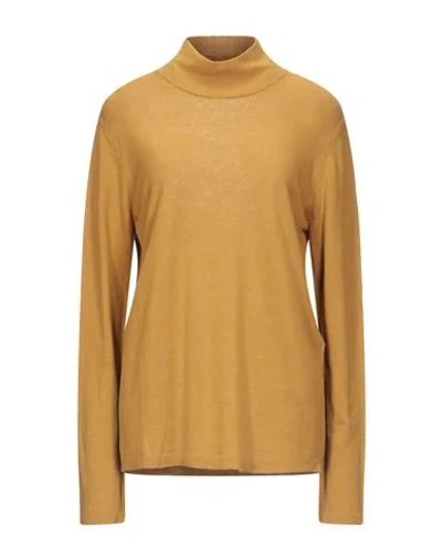 Shop Max Mara Turtlenecks In Camel