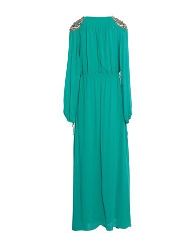 Pinko Long Dresses In Green
