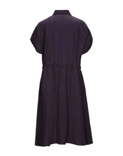 Shop Ottod'ame Midi Dresses In Purple